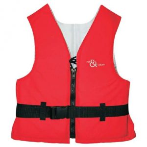 Fit & Float Life jacket 70-90kg Sr - Svømmevest test - Rygcrawl.dk