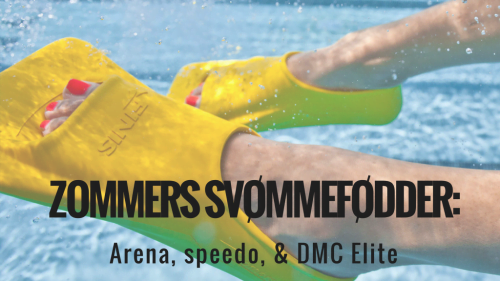 Zoomers svømmefødder Arena svømmefødder, Speedo finner & DMC Elite svømme fødder