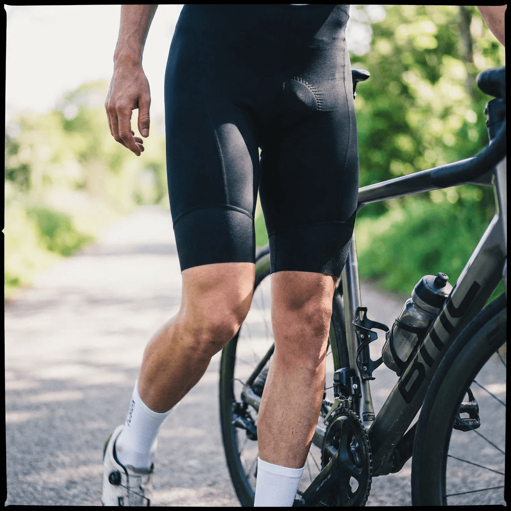 FUSION - Mens TEMPO! PRO Bib Shorts - Black - Triatlon cykelbukser test - Rygcrawl.dk